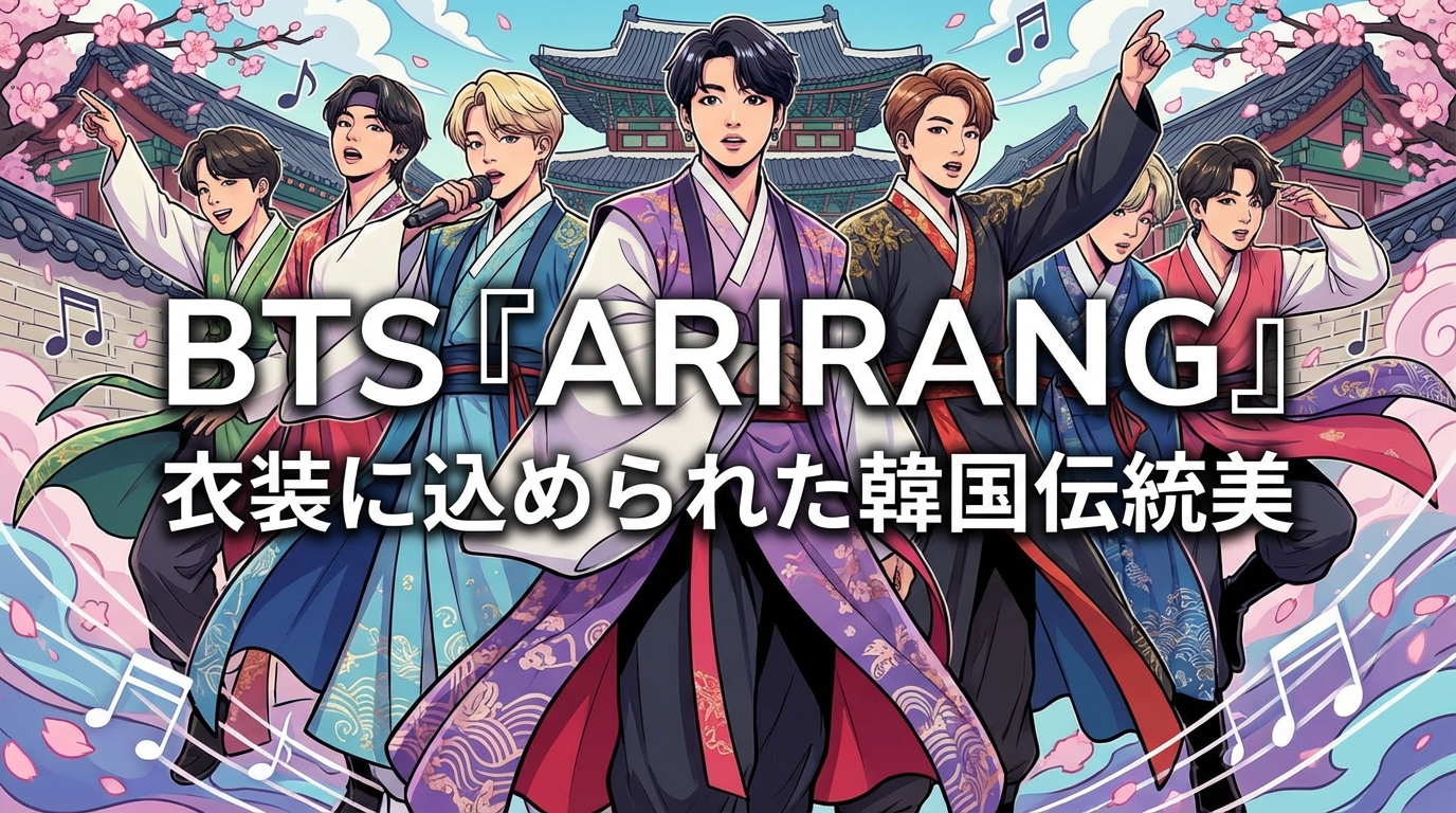 BTS『ARIRANG』衣装に込められた韓国伝統美の意味と象徴を完全解説