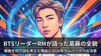 BTSリーダーRMが語った葛藤の全貌|解散を何万回も考えた理由と2026年カムバックへの決意