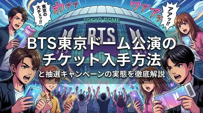 BTS東京ドーム公演のチケット入手方法と抽選キャンペーンの実態を徹底解説