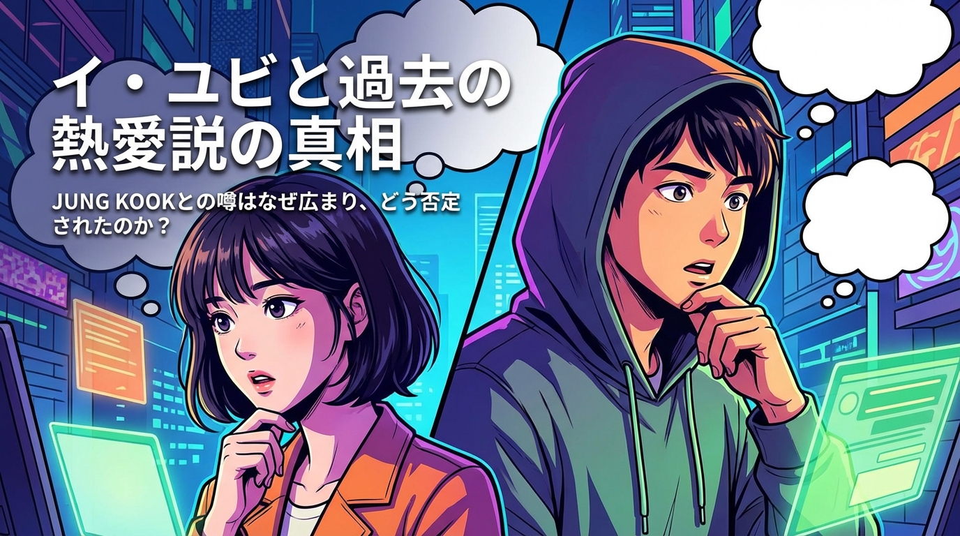 イ・ユビと過去の熱愛説の真相|JUNG KOOKとの噂はなぜ広まり、どう否定されたのか?