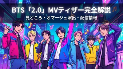 BTS「2.0」MVティザーの見どころ・オマージュ演出・配信情報を完全解説