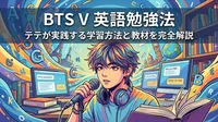 BTS V 英語勉強法|テテが実践する学習方法と教材を完全解説