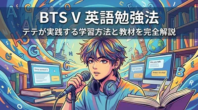 BTS V 英語勉強法|テテが実践する学習方法と教材を完全解説