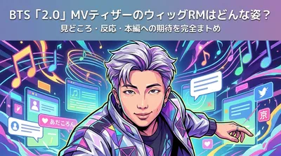 BTS「2.0」MVティザーのウィッグRMはどんな姿?見どころ・反応・本編への期待を完全まトめ