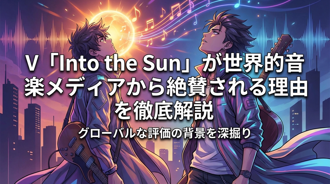 V「Into the Sun」が世界的音楽メディアから絶賛される理由を徹底解説