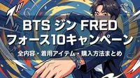BTS ジン FRED フォース10キャンペーンの全内容・着用アイテム・購入方法まとめ