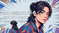 BTS V 長髪ビジュアルの全バリエーションと撮影秘話を完全まとめ【幻のハーフアップ姿も】