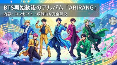 BTS再始動後のアルバム『ARIRANG』の内容・コンセプト・収録曲を完全解説
