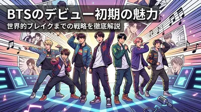 BTSのデビュー初期の楽曲・パフォーマンスの魅力と世界的ブレイクまでの戦略を徹底解説
