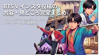 BTS V インスタ投稿の内容・見どころ完全まとめ｜ワールドツアー控室ショットからプライベートまで徹底解説