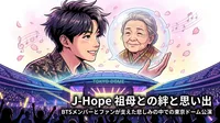 J-Hope 祖母との絆と思い出 | BTSメンバーとファンが支えた悲しみの中での東京ドーム公演