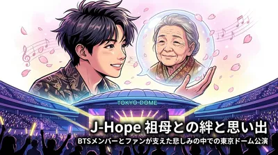 J-Hope 祖母との絆と思い出 | BTSメンバーとファンが支えた悲しみの中での東京ドーム公演