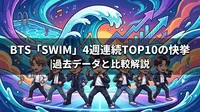 BTS「SWIM」4週連続TOP10の快挙がどれほどすごいのか|過去データと比較解説