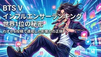 BTS V インフルエンサーランキング世界1位の秘密｜わずか6投稿で達成した影響力の正体