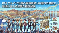 BTS エルパソ公演の経済効果120億円の内訳と地域に与える影響を徹底解説