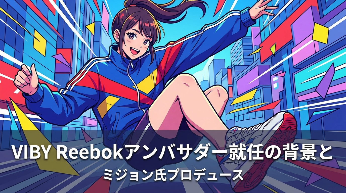 VIBY Reebokアンバサダー就任の背景とミジョン氏プロデュースの意味を徹底解説