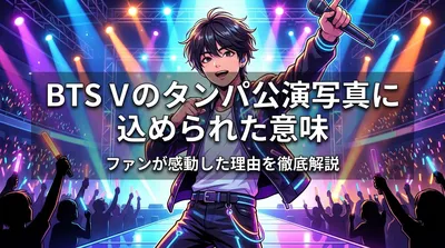 BTS Vのタンパ公演写真に込められた意味とファンが感動した理由を徹底解説