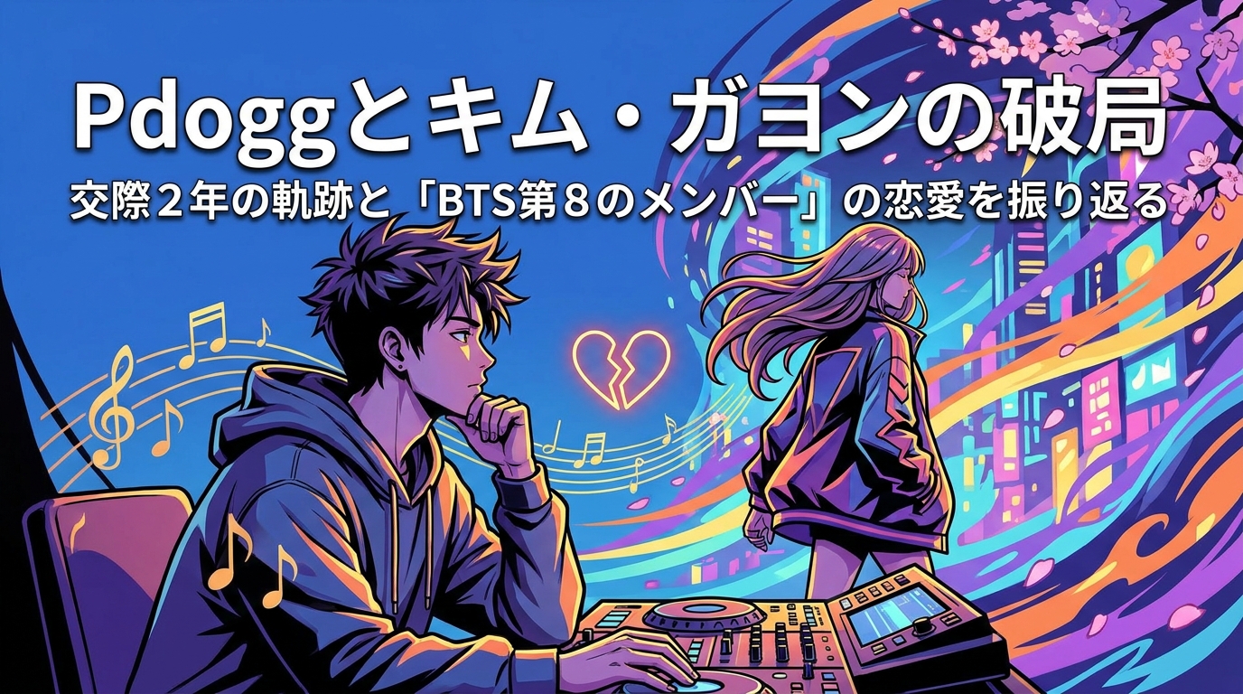 Pdoggとキム・ガヨンの破局|交際2年の軌跡と「BTS第8のメンバー」の恋愛を振り返る