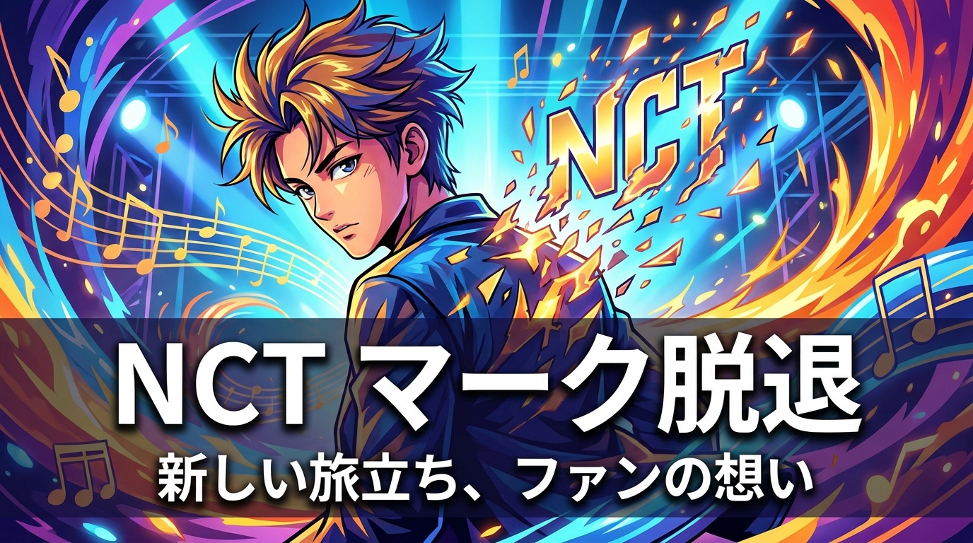 NCT マーク脱退の理由と今後|全ユニット離脱の経緯・直筆手紙の内容・新たな活動を完全解説