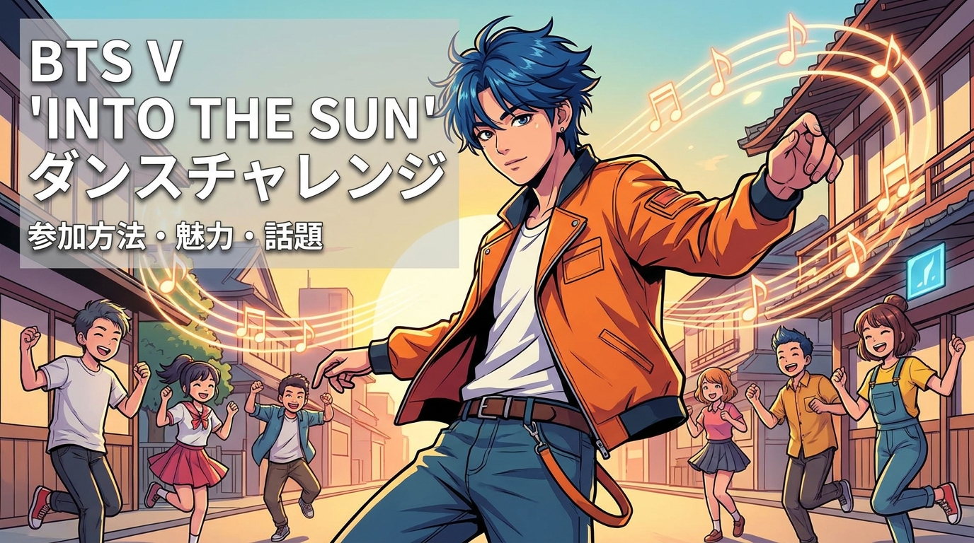 BTSのV『Into the Sun』ダンスチャレンジの参加方法・魅力・話題の理由を徹底解説