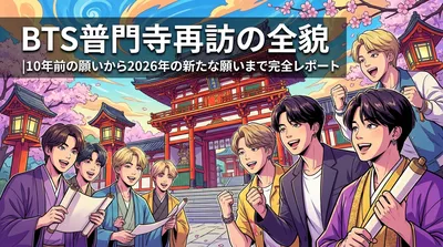BTS普門寺再訪の全貌|10年前の願いから2026年の新たな願いまで完全レポート