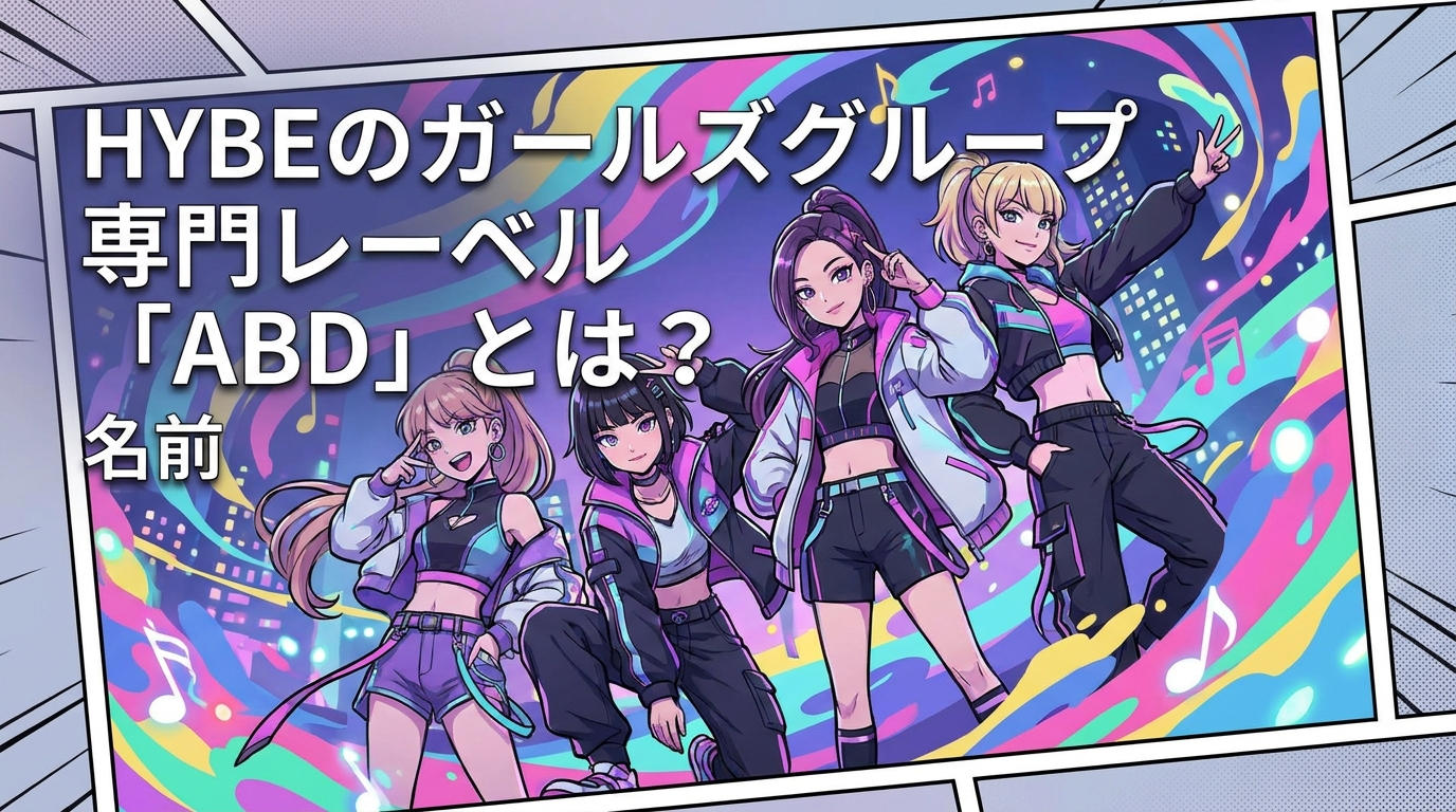 HYBEのガールズグループ専門レーベル「ABD」とは？名前の意味・代表・プロデューサー・デビュー予定を徹底解説