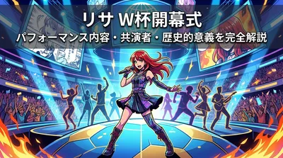 リサ W杯開幕式のパフォーマンス内容・共演者・歴史的意義を完全解説