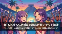 BTSメキシコ公演でARMYがチケット譲渡｜ファン同士の絆が生んだ感動エピソードと世界の反応まとめ
