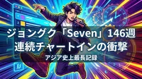 ジョングク「Seven」146週連続チャートインの衝撃|アジア史上最長記録の意味とすごさを徹底解説