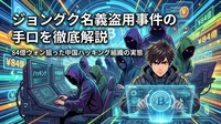 ジョングク名義盗用事件の手口を徹底解説｜84億ウォン狙った中国ハッキング組織の実態