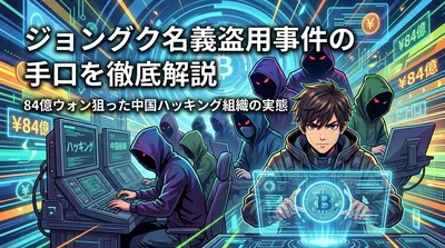 ジョングク名義盗用事件の手口を徹底解説｜84億ウォン狙った中国ハッキング組織の実態