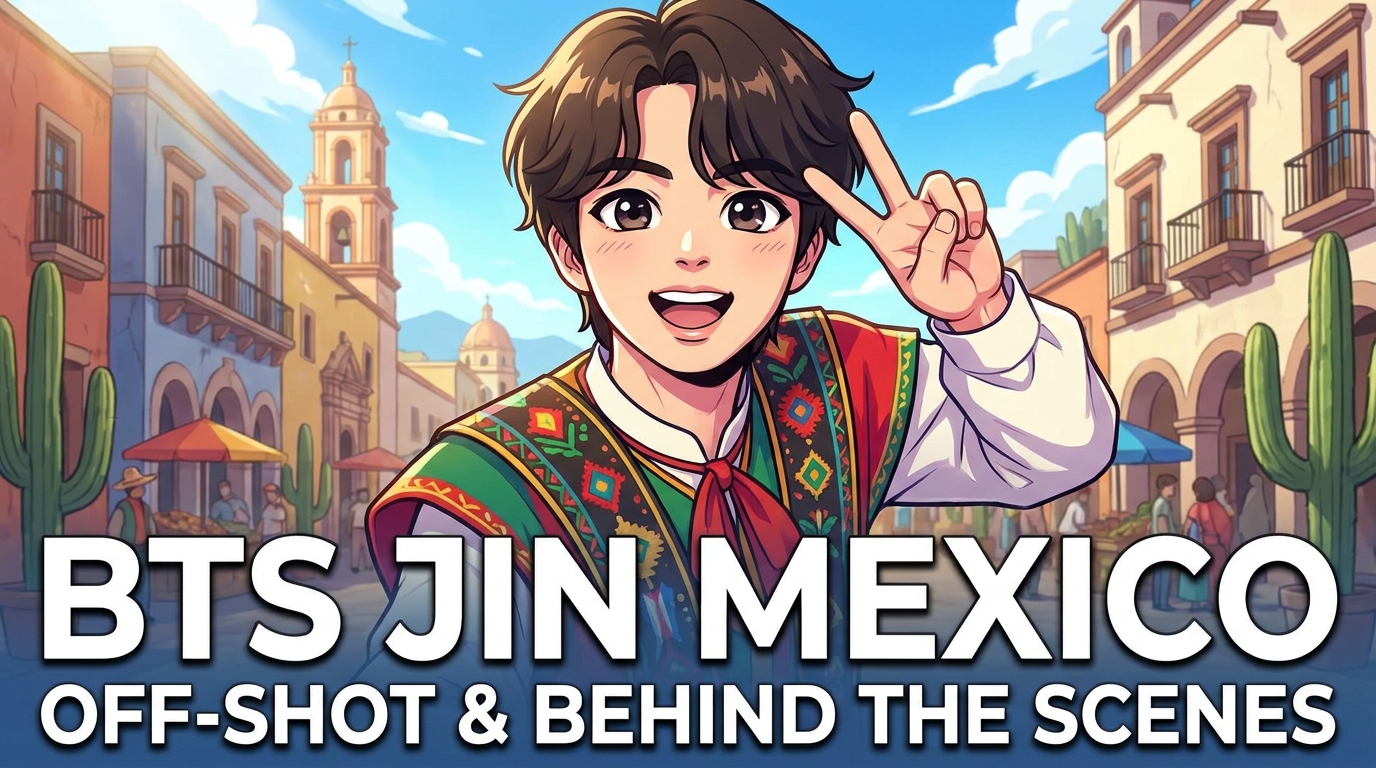 BTSジン メキシコ公演オフショット