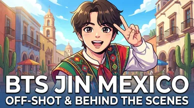BTSジン メキシコ公演オフショット