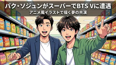パク・ソジュンがスーパーでBTS Vに遭遇