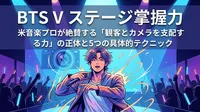 BTS V ステージ掌握力|米音楽プロが絶賛する「観客とカメラを支配する力」の正体と5つの具体的テクニック