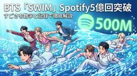 BTS「SWIM」Spotify5億回突破のすごさを数字と記録で徹底解説