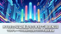 HYBEの収益構造を5本柱で徹底解説｜マルチレーベル体制の全貌と2025年最新業績