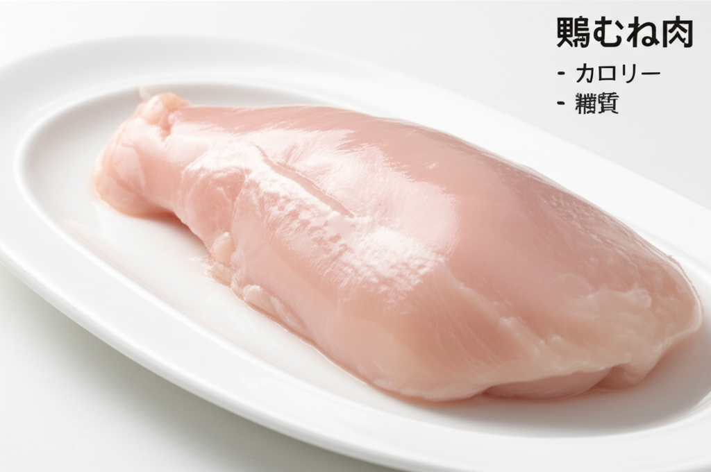 鶏むね肉のカロリーは？糖質などの栄養素も徹底分析