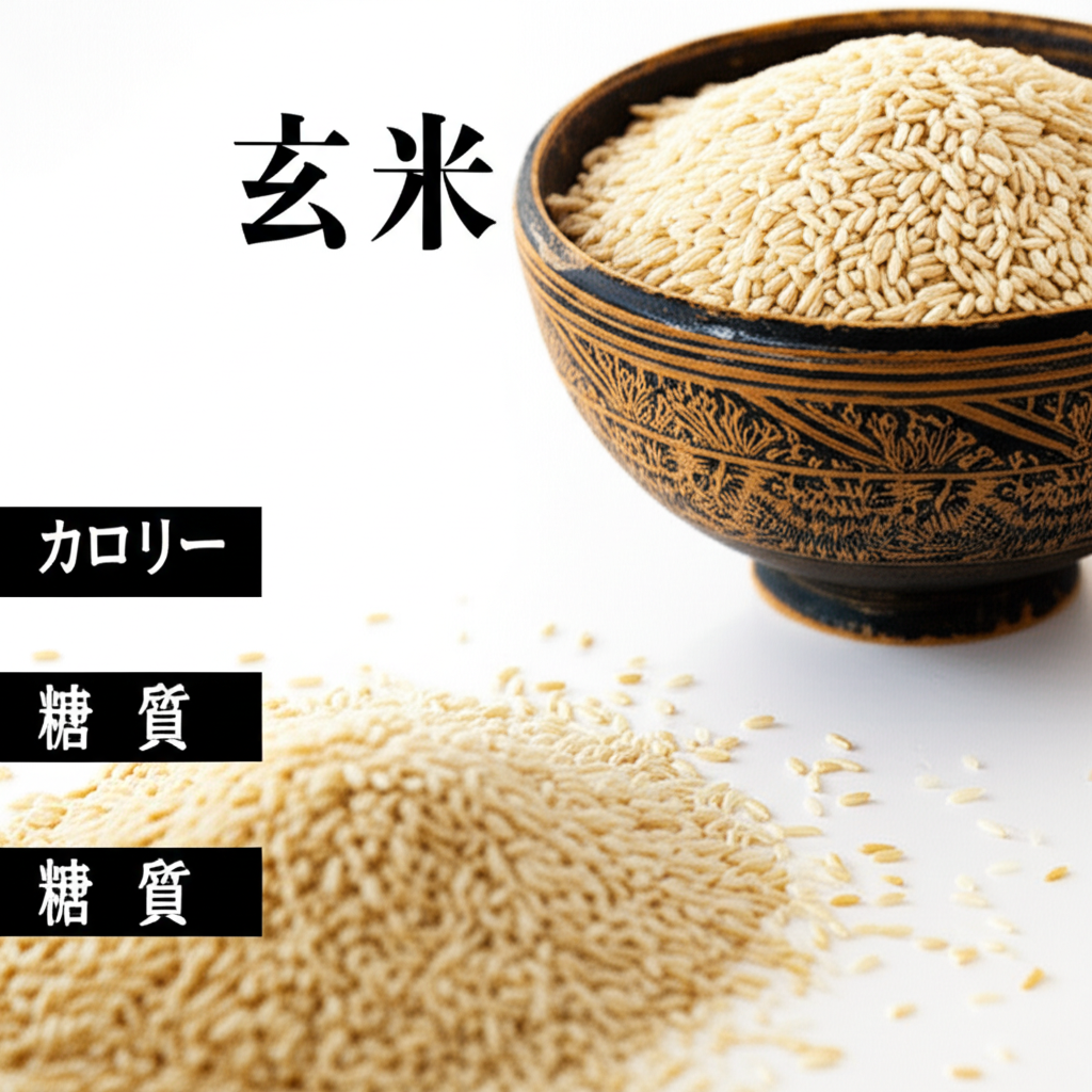 玄米のカロリーと糖質を徹底解説！豊富な栄養素がもたらす驚きの健康効果