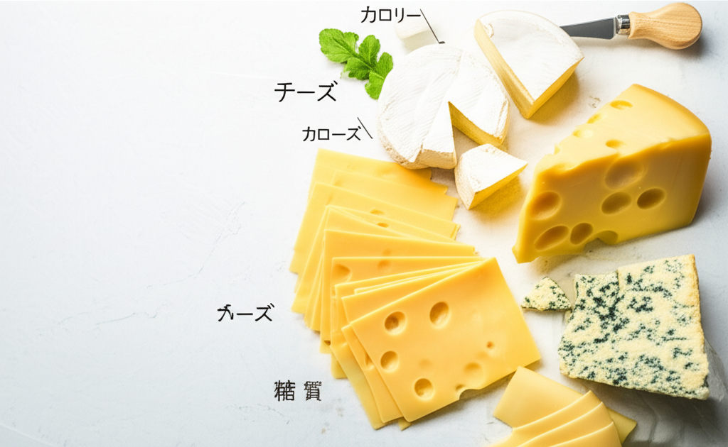 チーズのカロリーは？糖質や栄養素を種類別に徹底解説