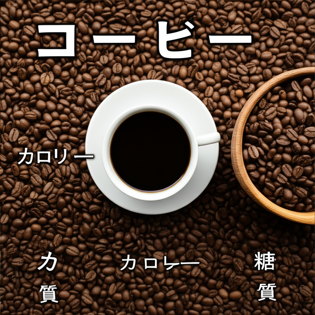 コーヒーのカロリーは？糖質や栄養素を徹底分析