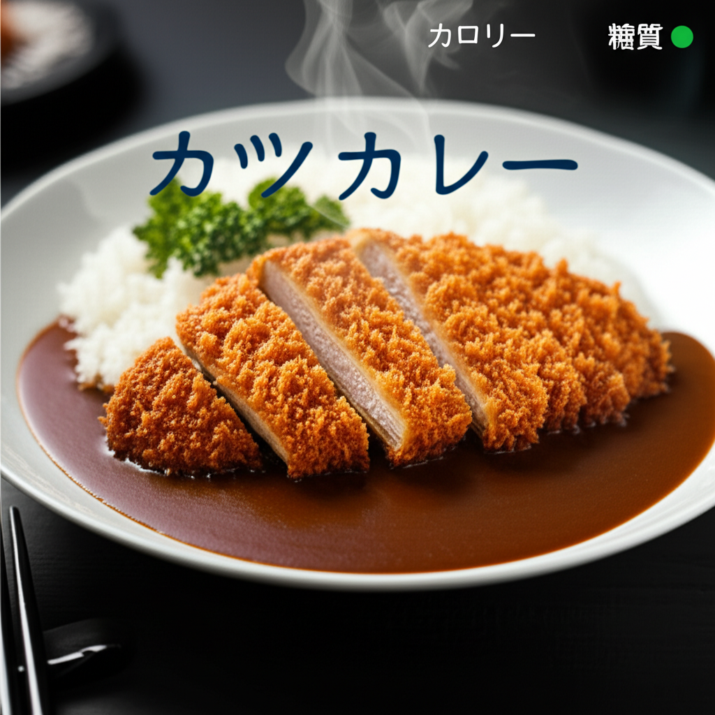 カツカレーのカロリーは？糖質や栄養素を徹底分析