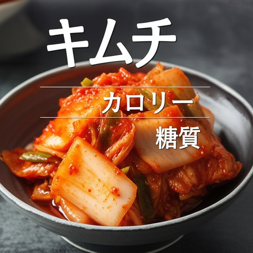 キムチのカロリーと糖質・栄養素を徹底解説！発酵食品のダイエット効果とは