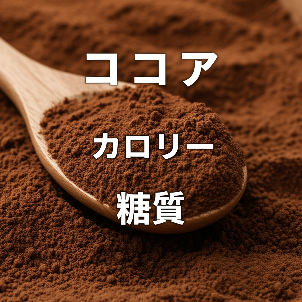 ココアのカロリーは？糖質やポリフェノールの栄養素も徹底分析