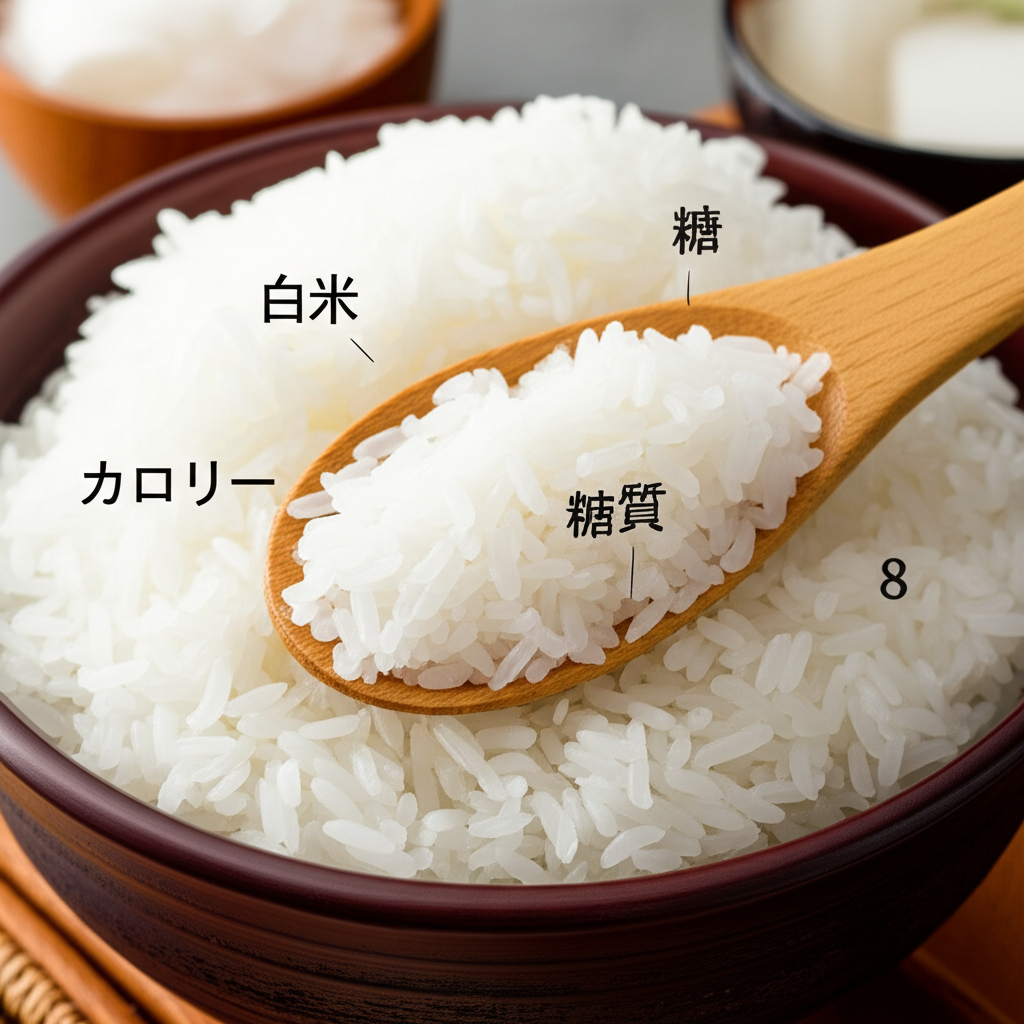 白米のカロリーは？糖質などの栄養素も詳しく解説