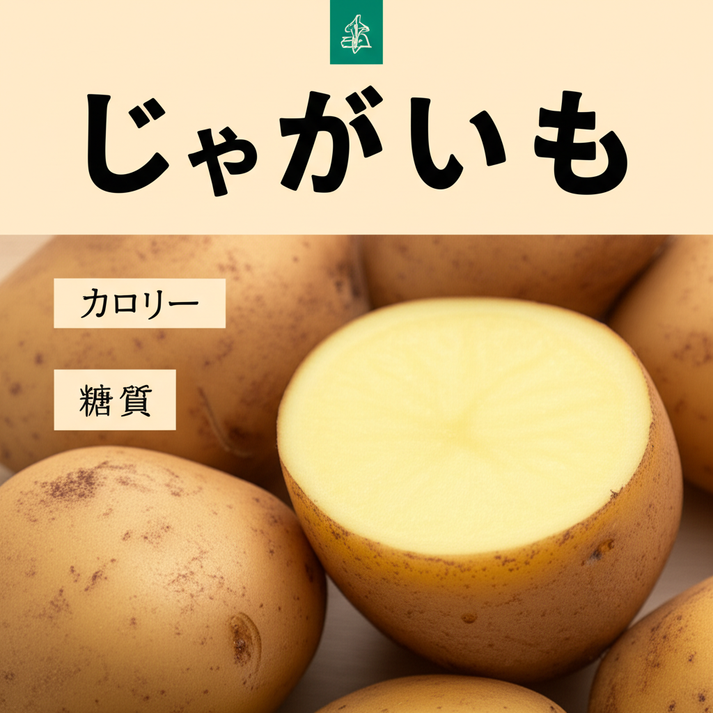 じゃがいものカロリーは？糖質などの栄養素も詳しく分析