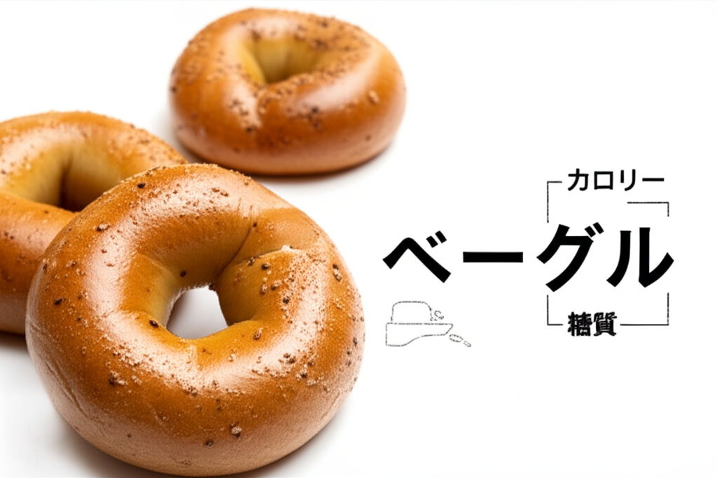 ベーグルのカロリーは？糖質などの栄養素も徹底分析