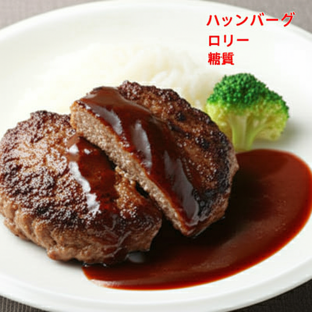 ハンバーグのカロリーは？糖質などの栄養素を徹底解説
