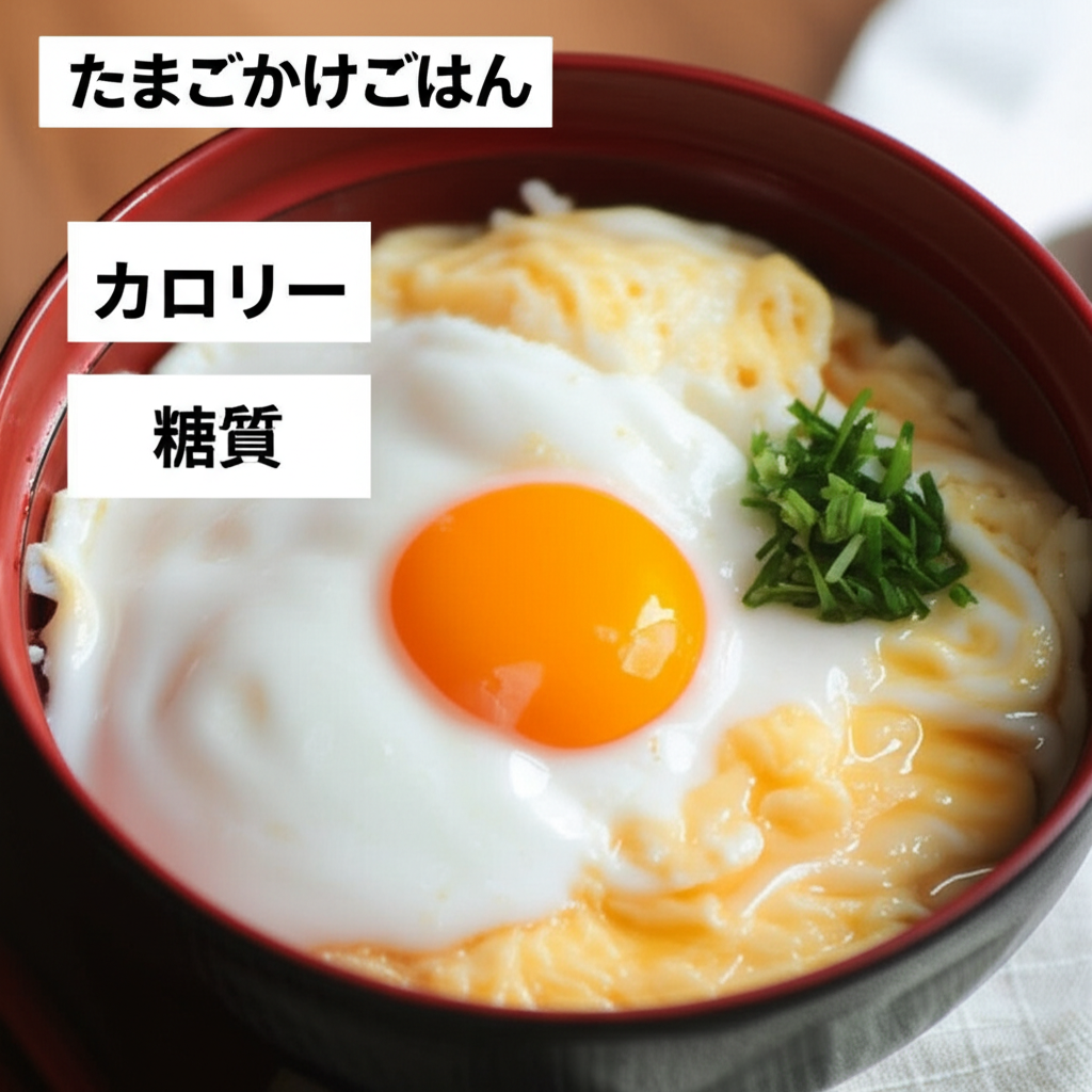 たまごかけごはんのカロリーは？糖質などの栄養素を徹底分析