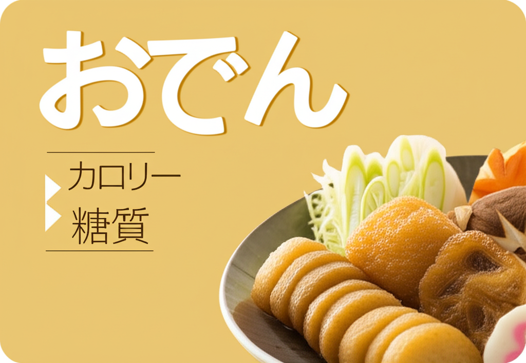 おでんのカロリーは高い？低い？糖質などの栄養素も徹底分析